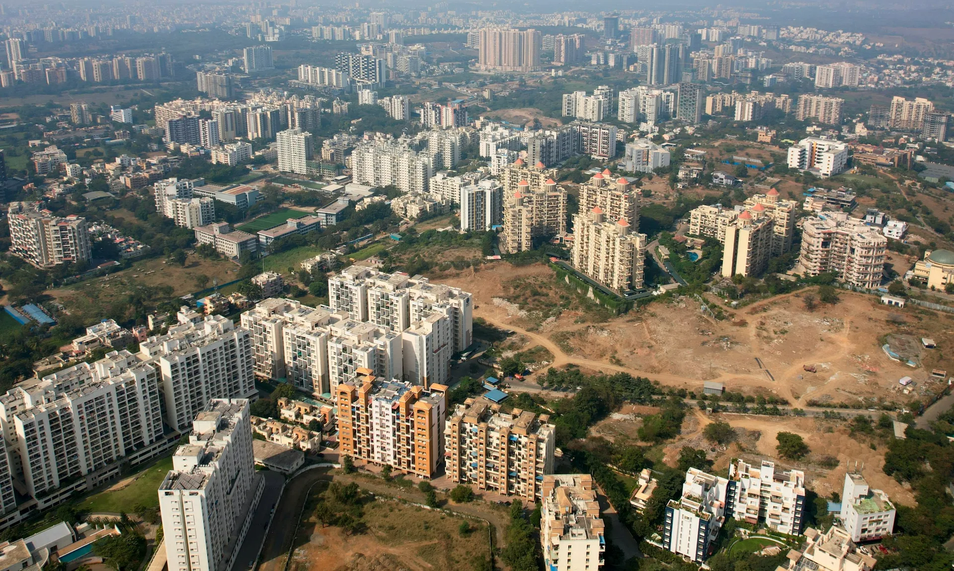 The cityscape of Undri, Pune